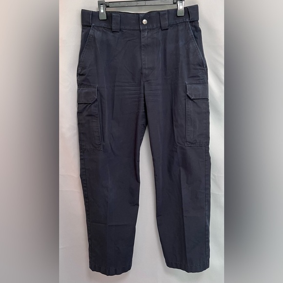 5.11 Tactical Pants 34X34 Navy Blue Flat Front Cargo pockets‎ Men’s - Picture 1 of 10